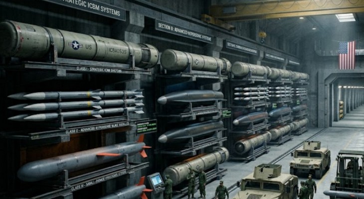 যুক্তরাষ্ট্রের সংরক্ষিত যুদ্ধাস্ত্রের বড় ধরনের শূন্যতা তৈরি হয়েছে : সিএসআইএস